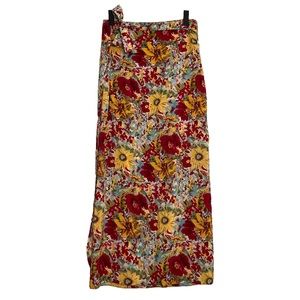 Vintage Jessica Bloom beach wrap skirt